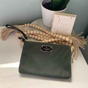 Like new green Kate Spade wristlet/wallet! $65